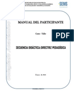 Manual Del Participante Secuencia Didactica