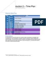 Studio Production 2 - Time Plan: Role Assignment