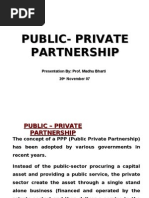 Public - Private Partnership