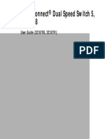 Officeconnect Dual Speed Switch 5, Switch 8: User Guide (3C16790, 3C16791)