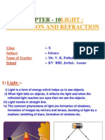 Light-Reflection and Refraction