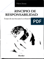 Hans Jonas - El Principio de Responsabilidad