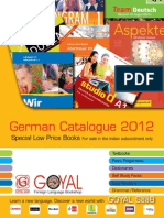 German Catalogue 2012: Special Low Price Books