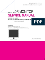 Color Monitor: Service Manual