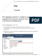 Unable To Create A VSS Snapshot of The Source Volumes. Error Code 2147754776 - 0×80042318 - Otra Opcion PDF