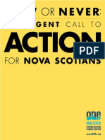 Now or Never Nova Scotia - Final Report With Research & Engagement Documentation