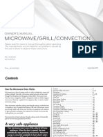 LG Microwave Oven Manual