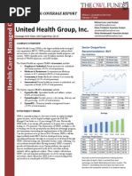 UnitedHealth Group, Inc. Initiating Coverage Report