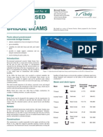 Prestressed Concrete Bridge Beams (CBDG)