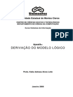 Derivação Do Modelo Lógico