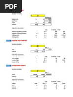 Solver For Max Rev