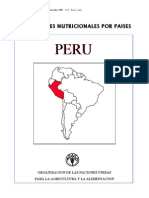 Fao - Perfiles Nutricionales Por Paises Peru