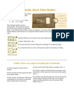 Graflex Grafmatic Sheet Film Holder
