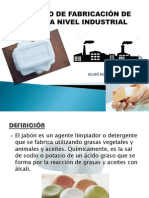 Proceso de Fabricación de Jabon A Nivel Industrial