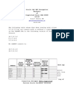 Cryptoseed Testing Analysis George Milliken DB