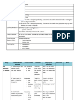 Writing Lesson Plan