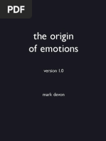 The Origin of Emotions