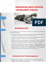 Turbocompresores para Motores de Combustión Interna