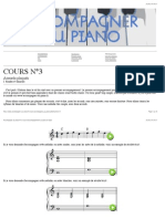 Accompagner Au Piano N°3. Cours D'accompagnement Au Piano en Ligne PDF