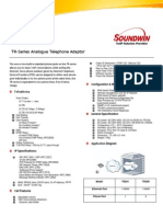 (2009 Dec) Soundwin Ata TR Datasheet