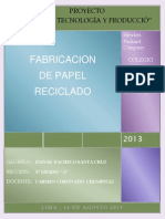 Papel Reciclado