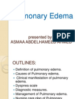 Pulmonary Edemaa