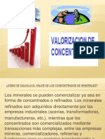 Clase8.-Valorizacion de Concentrados