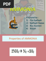 Ammonia Form 4