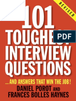 101 Toughest Interview Questions by Daniel Porot - Excerpt