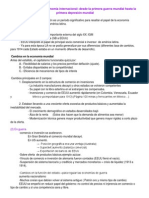 América Latina y La Economía Internacional, Desde La Primera Guerra Mundial Hasta La Primera Depresión Mundial