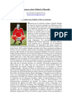 "Ensayos Sobre Fútbol y Filosofía" Por Nicolás González Varela