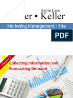 Collecting Information and Forecasting Demand