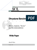 Dhrystone White Paper