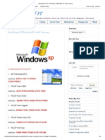 Awan World of IT - Serial Keys of Windows XP of All Versions