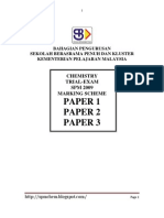 SPM Chemistry Trial 2009 MS SBP