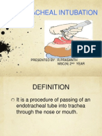 Endotracheal Tube Insertion