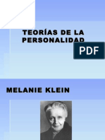 Melanie Klein - Donald Winnicott