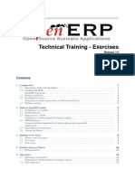 Openerp Technical Training v7 Exercises