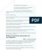 Problemas Do Campo Aditivo e Multiplicativo