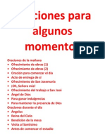 Oraciones para Algunos Momentos PDF