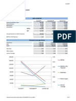 (Enter Company Name) EBITDA & Financial Leverage Analysis (Enter Date)