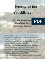 Biodiversity of The Cordilleras