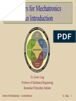 Motors For Mechatronics An Introduction