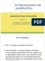 Instituto Tecnologico de Tlalnepantla: Manufactura Avanzada