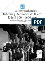 Tuberia de Hierro Ductil Especificaciones