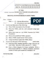 Digital System Design Using VHDL Paper