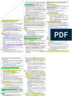 Civil Procedure Cheat Sheet