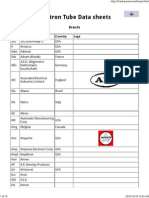 Electron Tube Data Sheets