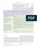 N Vitro Evaluation of Antimicrobial and Antioxidant Activity of Ragon 'S Blood Tree Racaena Cinnabari Alf.f. of Ocotra Sland Emen