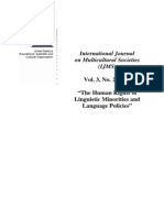 UNESCO - The Human Rights of Linguistic Minorities and Language Policies